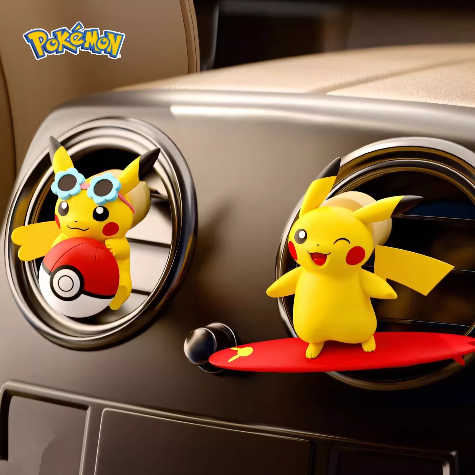 Perfume Smell Fragrance - Anime Pokemon Pikachu Action Figure Car