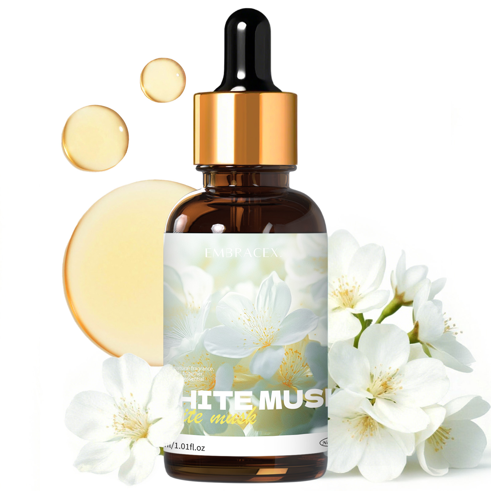 Perfume Fragrance Oils For Candles - 30ml White Musk Essential Oil Car