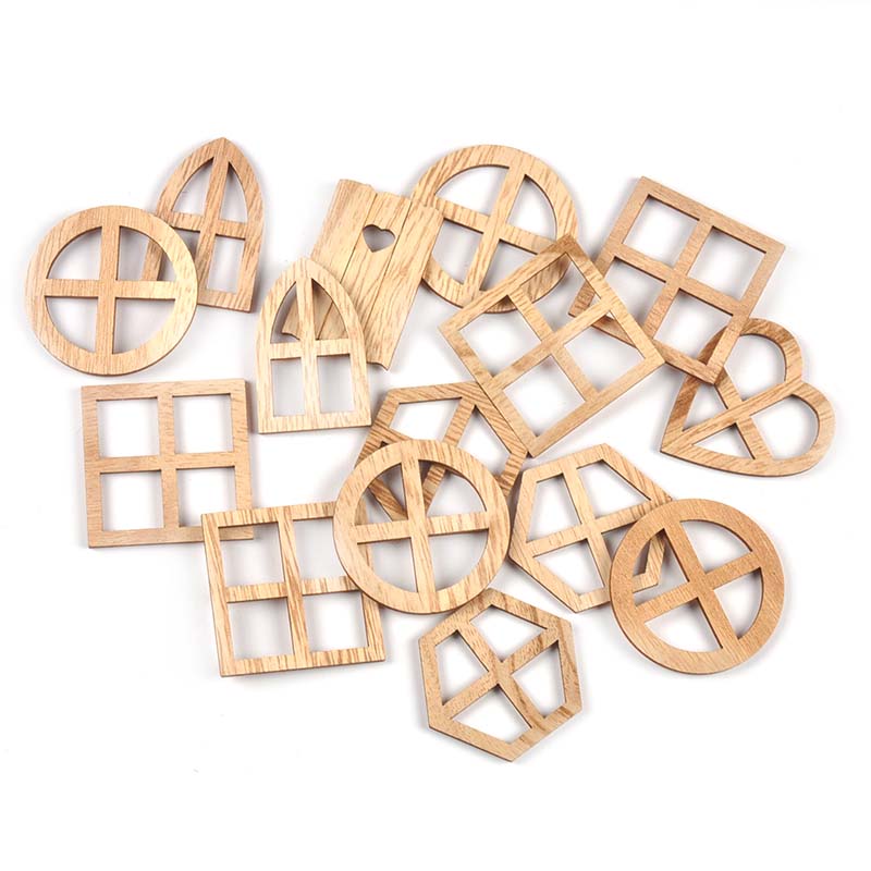 25Pcs 30-45mm Round/Heart/Hexa - Oud Wood Chip review and price