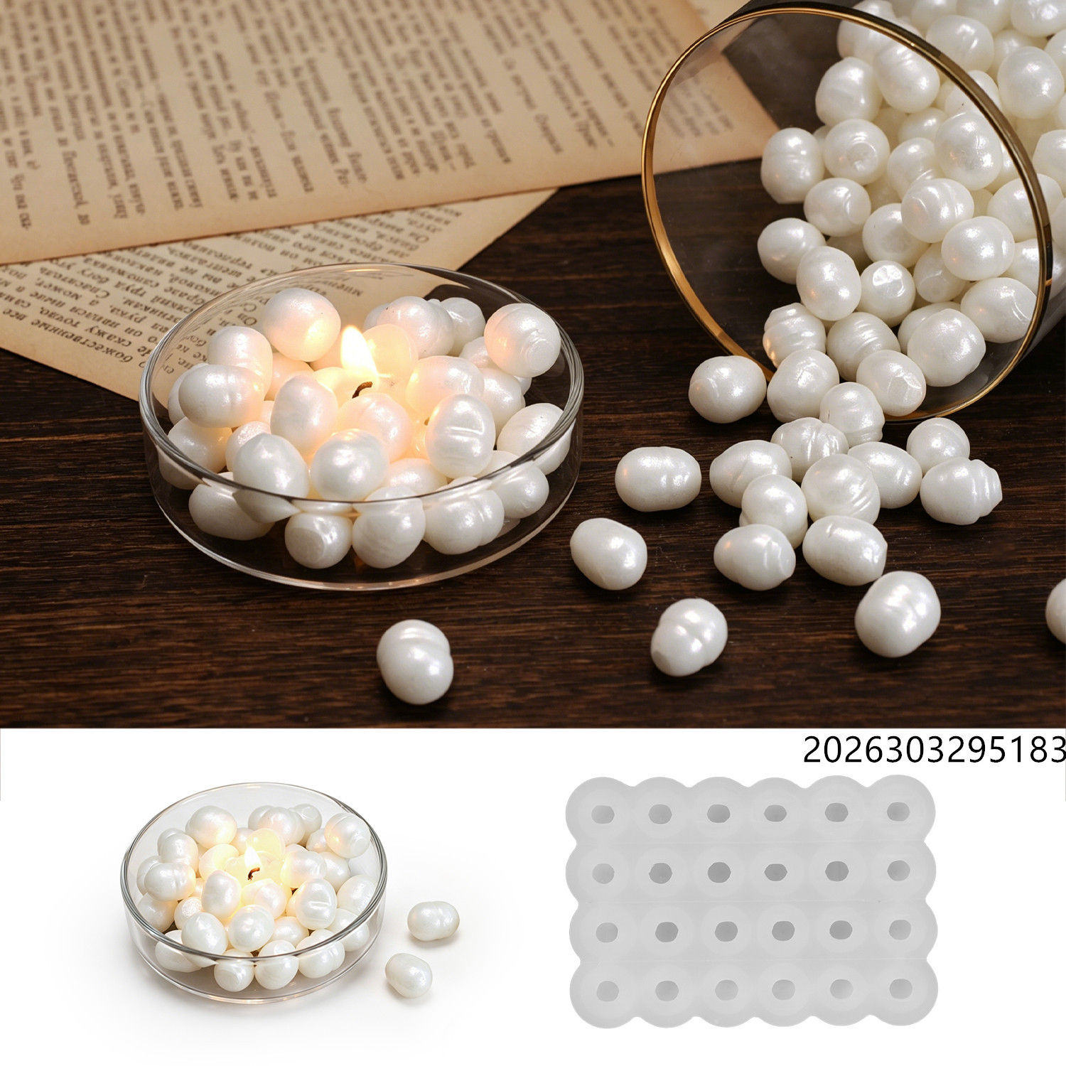 Healing Ocean Pearl Mirror Wax - Perfume Fragrance Oils For Candles review and price