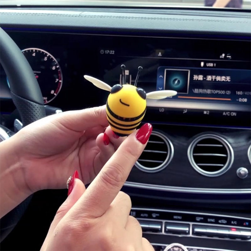 New Cute Bee Car Air Freshener - Perfume Fragrance Time review and price
