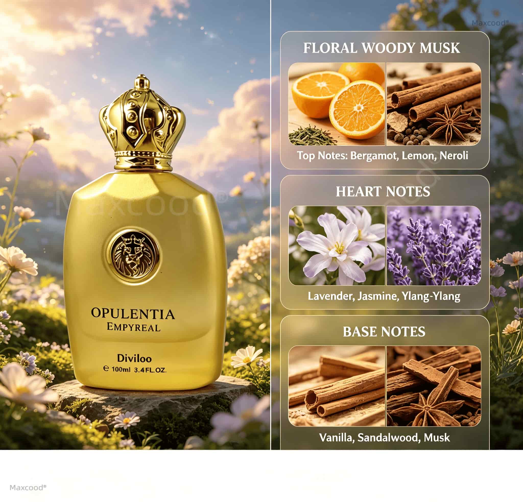 Floral, Woody, and Musky Notes - Perfume Fragrance Lasting review and price