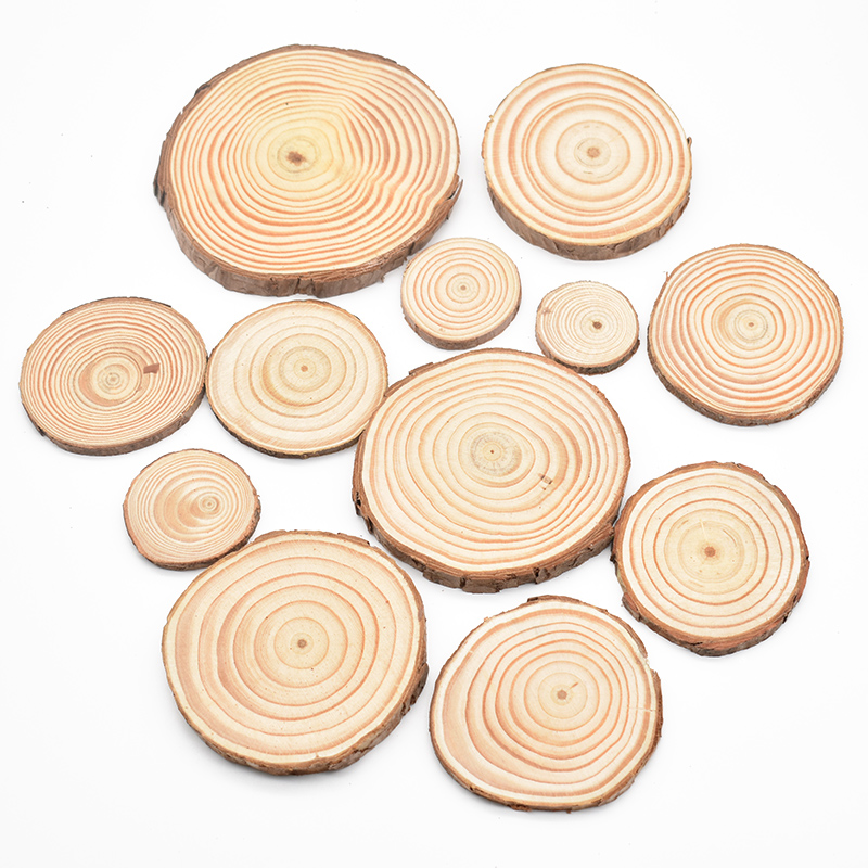 3-12cm Thick Natural Pine Roun - Oud Wood Chip review and price