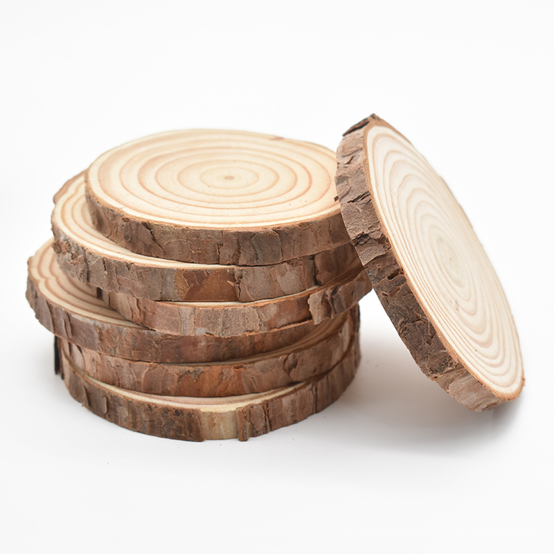 3-12cm Thick Natural Pine Roun - Oud Wood Chip review and price