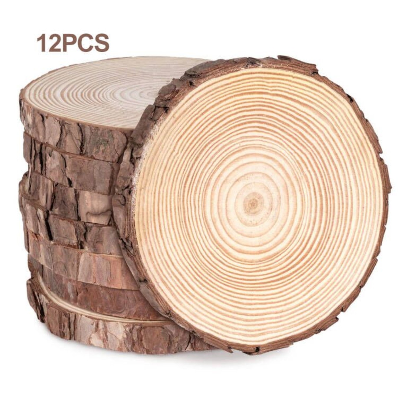 12pcs Wood Slices  Thicken Pin - Oud Wood Chip review and price