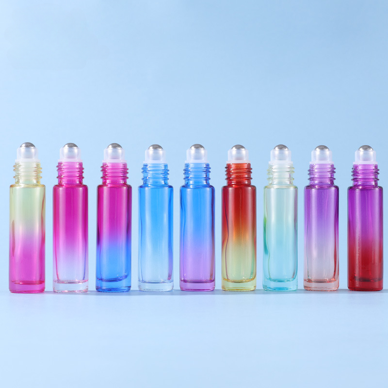 10Pcs 10ml Gradient Color Glas - Perfume Fragrance Kit review and price