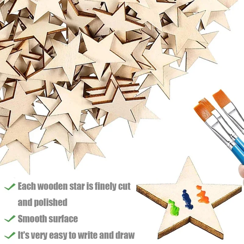 Wood Star Shape Unfinished Bla - Oud Wood Chip review and price
